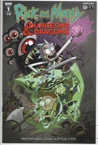 RICK and MORTY DUNGEONS & DRAGONS #1, NM, Grandpa, Oni Press, from Cartoon 2018