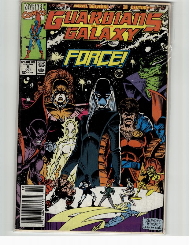 Guardians of the Galaxy #5 (1990) Guardians of the Galaxy [Key Issue]