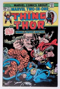 Marvel Two-In-One #9 (May 1975, Marvel) FN+