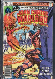 John Carter Warlord of Mars Annual #3 (1979)