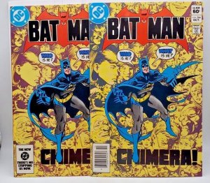 BATMAN #364 (1983) First App. CHIMERA, (Two for One) Newstand and Direct Edition