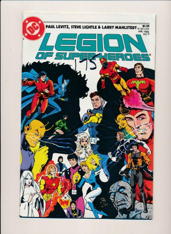 DC LOT OF 12- LEGION OF SUPER-HEROES #6-9,16('85),19,22('86)-5('84) (PF363) 