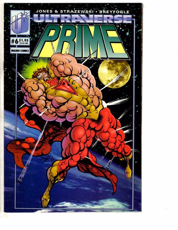 9 Prime Malibu Ultraverse Comic Books #1 (5) (2 Different Covers) 2 5 6 9 J206