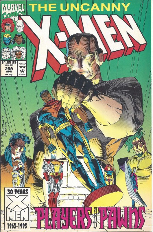 Uncanny X-Men #299 (Apr 1993) - Players and Pawns - Jean Grey, Storm, Cyclops