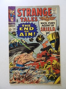 Strange Tales #149 (1966) FN- condition stains back cover