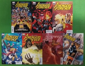 Avengers Forever 1-7 Lot of 7 Marvel 2022 Jason Aaron VF/NM
