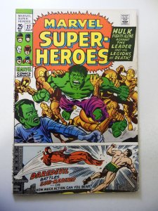 Marvel Super-Heroes #27 (1970) VG Condition moisture stain fc