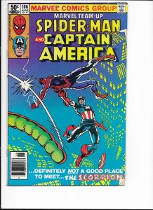Marvel Team-Up #106 Newsstand Edition (1981)