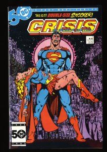 Crisis on Infinite Earths #7 VF 8.0 Death of Supergirl!