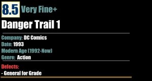 Danger Trail 1 (1993) VF+ 8.5 DC Comics
