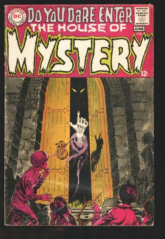 House of Mystery #174 DC-1st mystery format issue-1 page Sergio Aragones art-...
