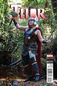 The Mighty Thor #2 Cosplay Variant Comic Book 2015 - Marvel
