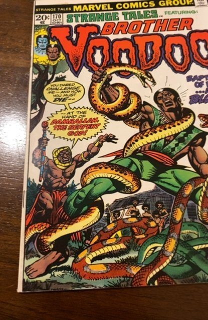 Strange Tales #170 (1973)First app brother voodoo wein/Colan