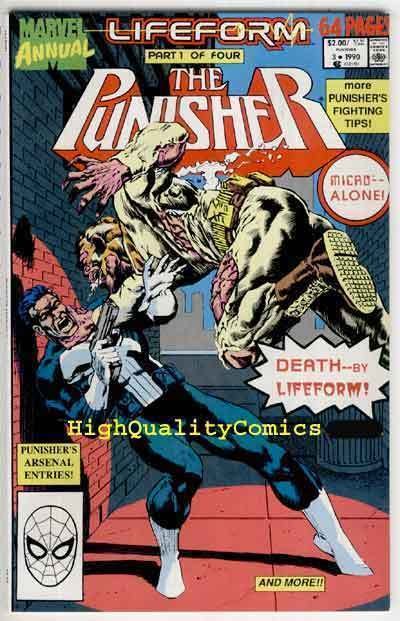 PUNISHER #3, Annual, NM+, Texeira, Mike Baron, Arsenal, more Marvel in store