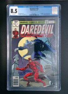 Daredevil #158, CGC 8.5, Frank Miller's Run Marvel Comics, 1979 JR1