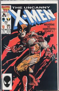 The Uncanny X-Men #212 (1986) X-Men