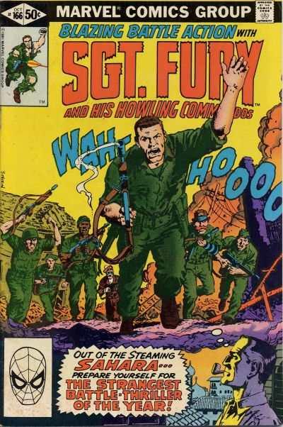 Sgt. Fury #166, VF+ (Stock photo)