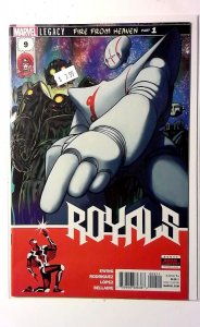 Royals #9 (2017) Marvel Comics Inhumans 1st Print Comic Book