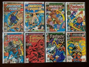 Fantastic Four comic lot 16 diff from:#202-237 avg 5.0 (1979-81)