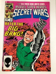 SECRET WARS 12 (April 1985) Marvel Super Heroes) last issue VF-NM iconic maxi