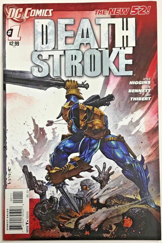 DEATHSTROKE#1 VF/NM 2011 DC COMICS THE NEW 52!