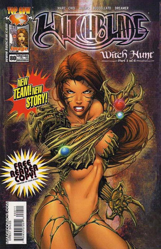 Witchblade #80D VF/NM; Image | save on shipping - details inside