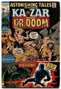 ASTONISHING TALES #7-DR. DOOM-KA-ZAR-MARVEL