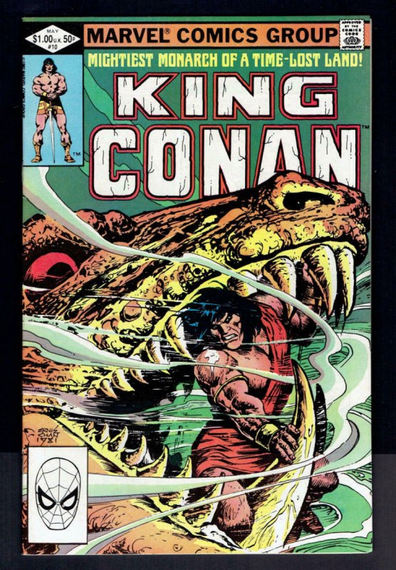 CONAN the KING #10, VF, Ernie Chan, 1980 1982, Robert Howard, more in store