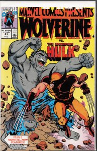 Marvel Comics Presents #61 (1990) Wolverine