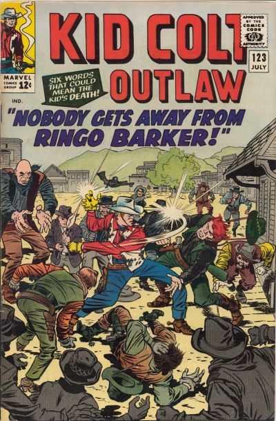 Kid Colt Outlaw #123, Good+ (Stock photo)