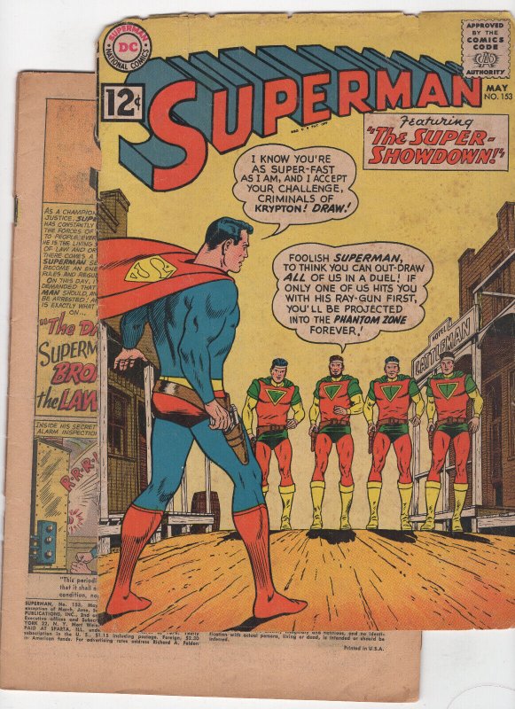 Superman 1939 Issue 153  Read Superman 1939 Issue 153 comic