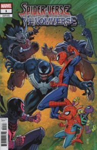 Spider-Verse Vs. Venomverse #1D VF/NM ; Marvel | 1:25 Variant