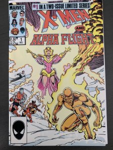X-Men and Alpha Flight #1 & 2 (Marvel 1985) Complete Set NM