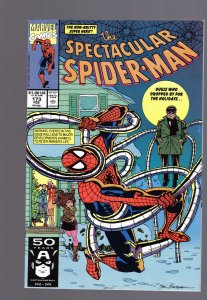 Spectacular Spider-Man #173 - Sal Buscema Cover. Doctor Octopus App. (9.2) 1991