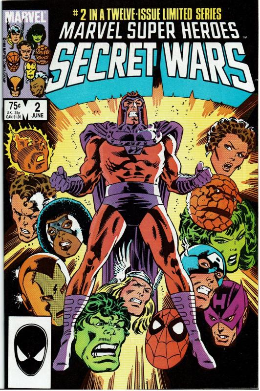 Secret Wars #2, 9.0 or Better