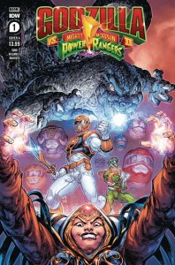 Godzilla vs Mighty Morphin Power Rangers II #1 Comic Book 2024 - IDW