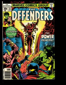 Lot of 11 Defenders Marvel Comic Books 40 44 48 49 53 56 57 92 98 101 129 JF10