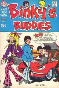 Binky's Buddies #5 POOR ; DC | low grade comic October 1969 Mod Fashion