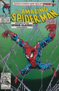 Amazing Spider-Man, The #373 VF ; Marvel | Invasion of the Spider-Slayers 6