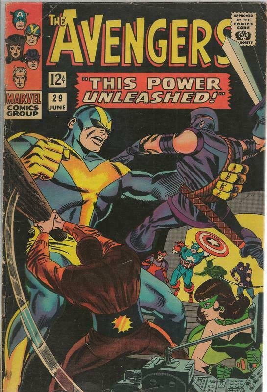 Avengers #29 ORIGINAL Vintage 1966 Marvel Comics Goliath