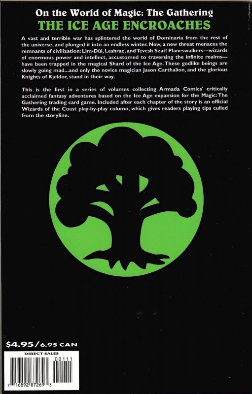 Ice Age on the World of Magic: The Gathering #1 (1996) Prestige Issues 1 & 2