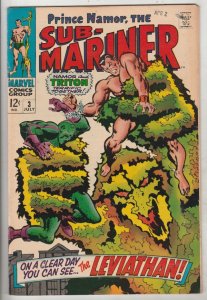 Sub-Mariner #3 (Jul-68) VF/NM High-Grade Sub-Mariner (Prince Namor)