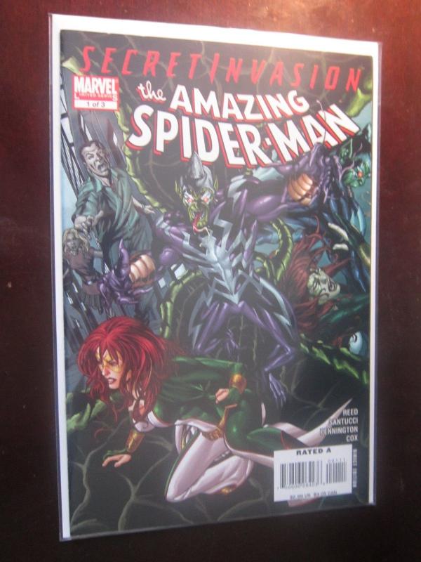 Secret Invasion Amazing Spider-Man #1 to #3 - VF+ - 2008