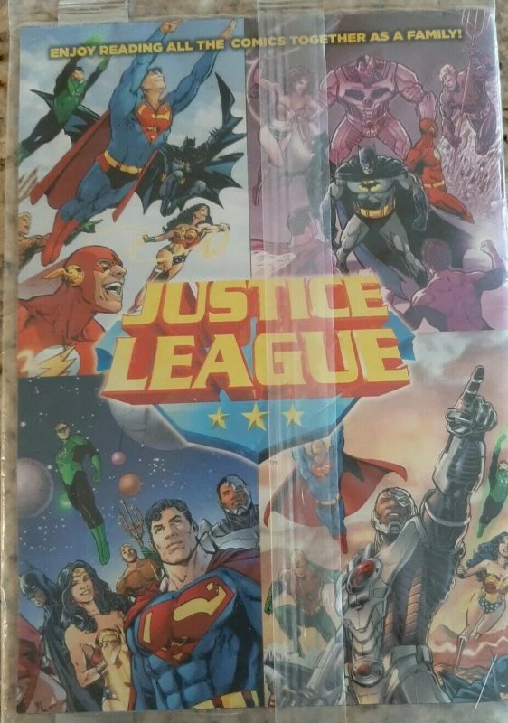 Justice League Walking On Fire Comic Book FREE SHIPPING