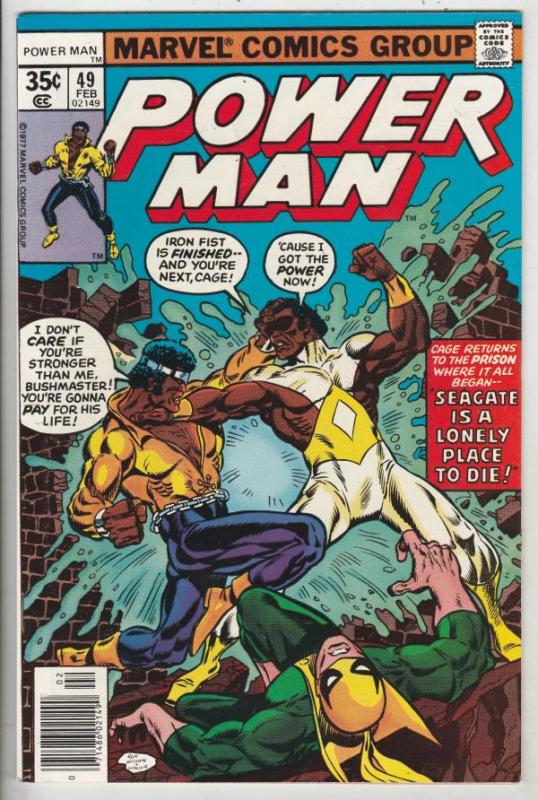 Luke Cage, Power Man #49 (Feb-78) NM Super-High-Grade Luke Cage Power Man