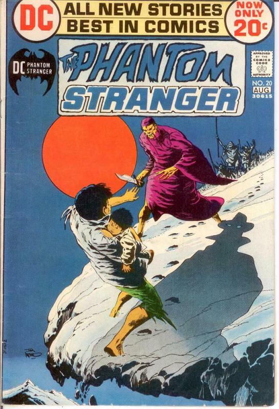 PHANTOM STRANGER 20 VG Aug. 1972 COMICS BOOK