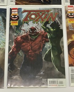 EXTREME CARNAGE BUNDLE SET ALPHA SCREAM PHAGE RIOT TOXIN AGONY MARVEL 2021