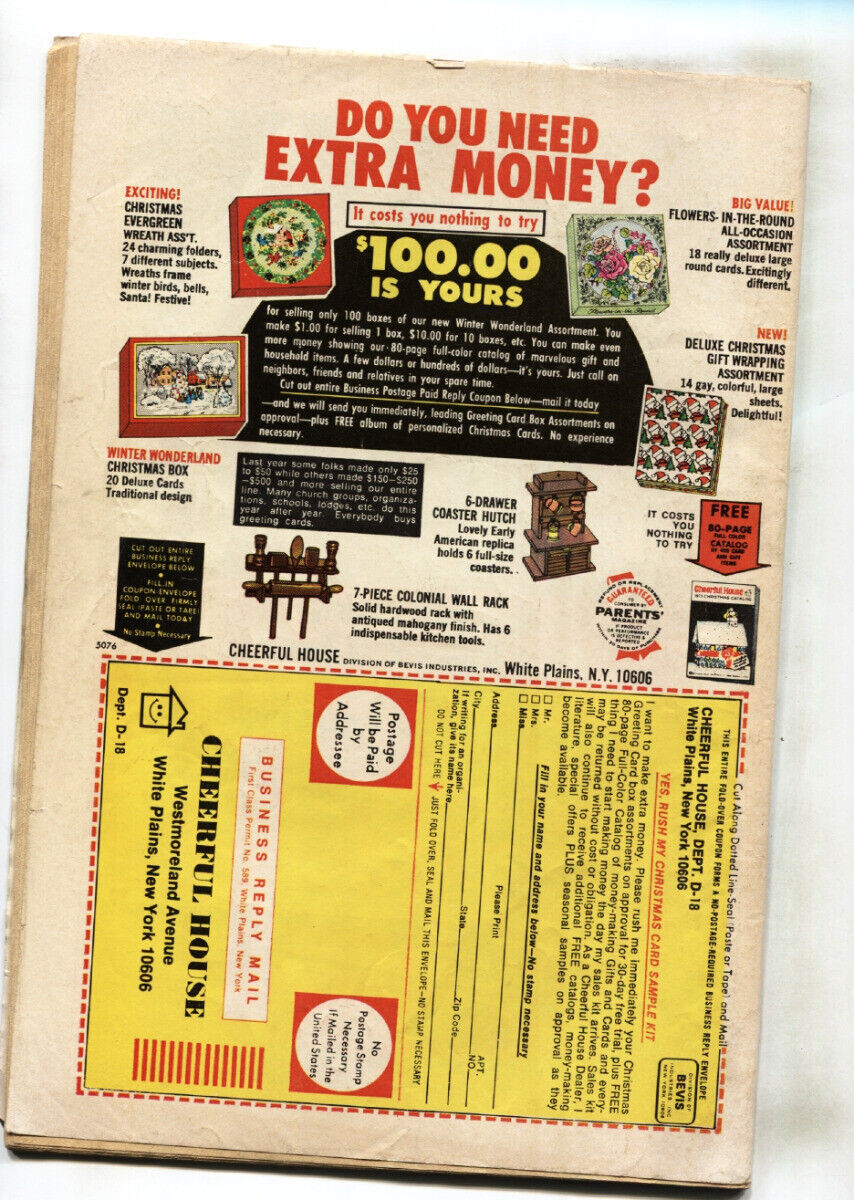 House of Mystery 2161973DcTaxi CAB Horror Cover VG Comic Books Bronze Age, DC