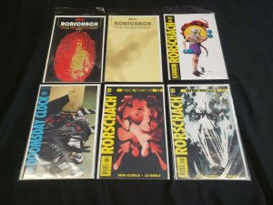 RORSCHACH 6PC (VF/NM) BAGGED & BOARDED, TOM KING, BEFORE WATCHMEN 2012-20 