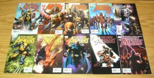 New Avengers #1-64 VF/NM complete series + annual 1-3 + finale - bendis set lot